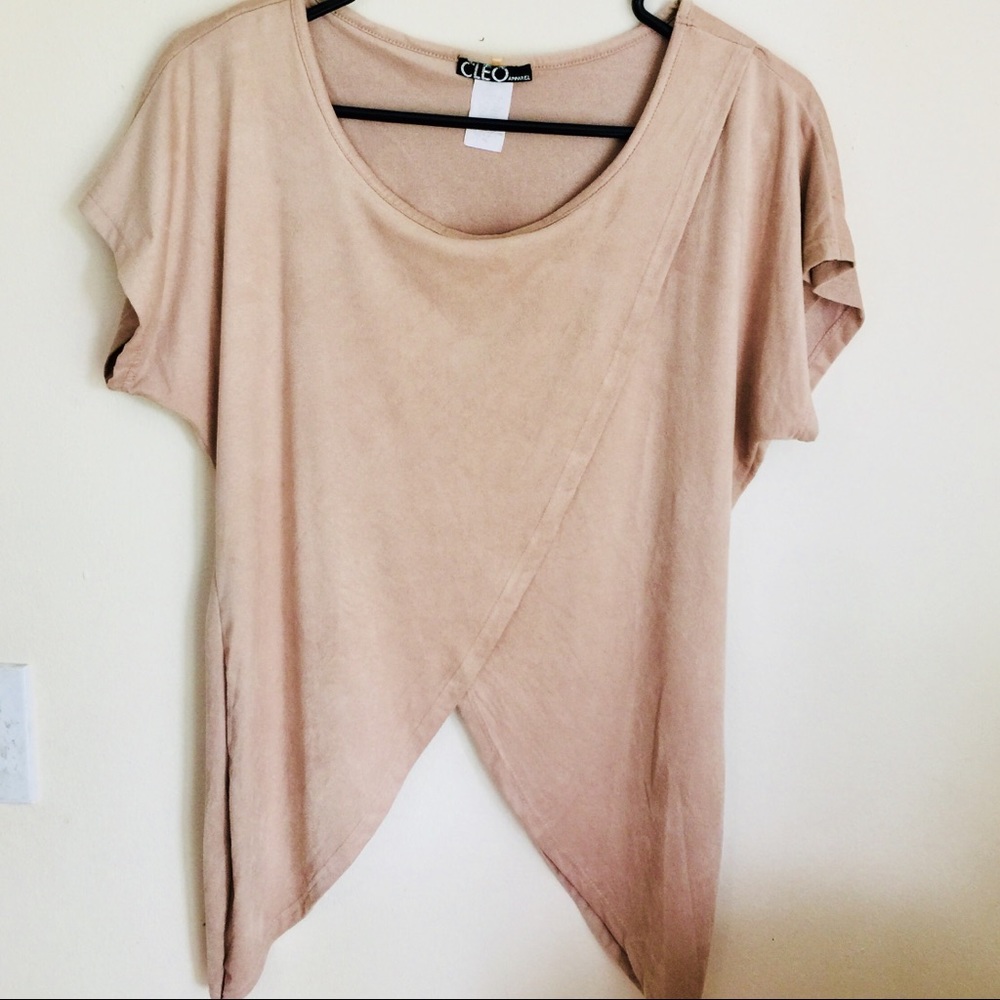 Cleo Apparel women’s XL Criss Cross Blouse